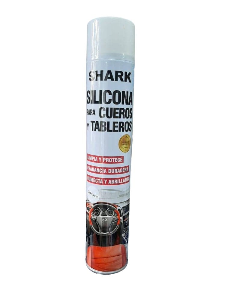 SILICONA P/CUEROS Y TABLEROS LAVANDA 400ML - SHARK