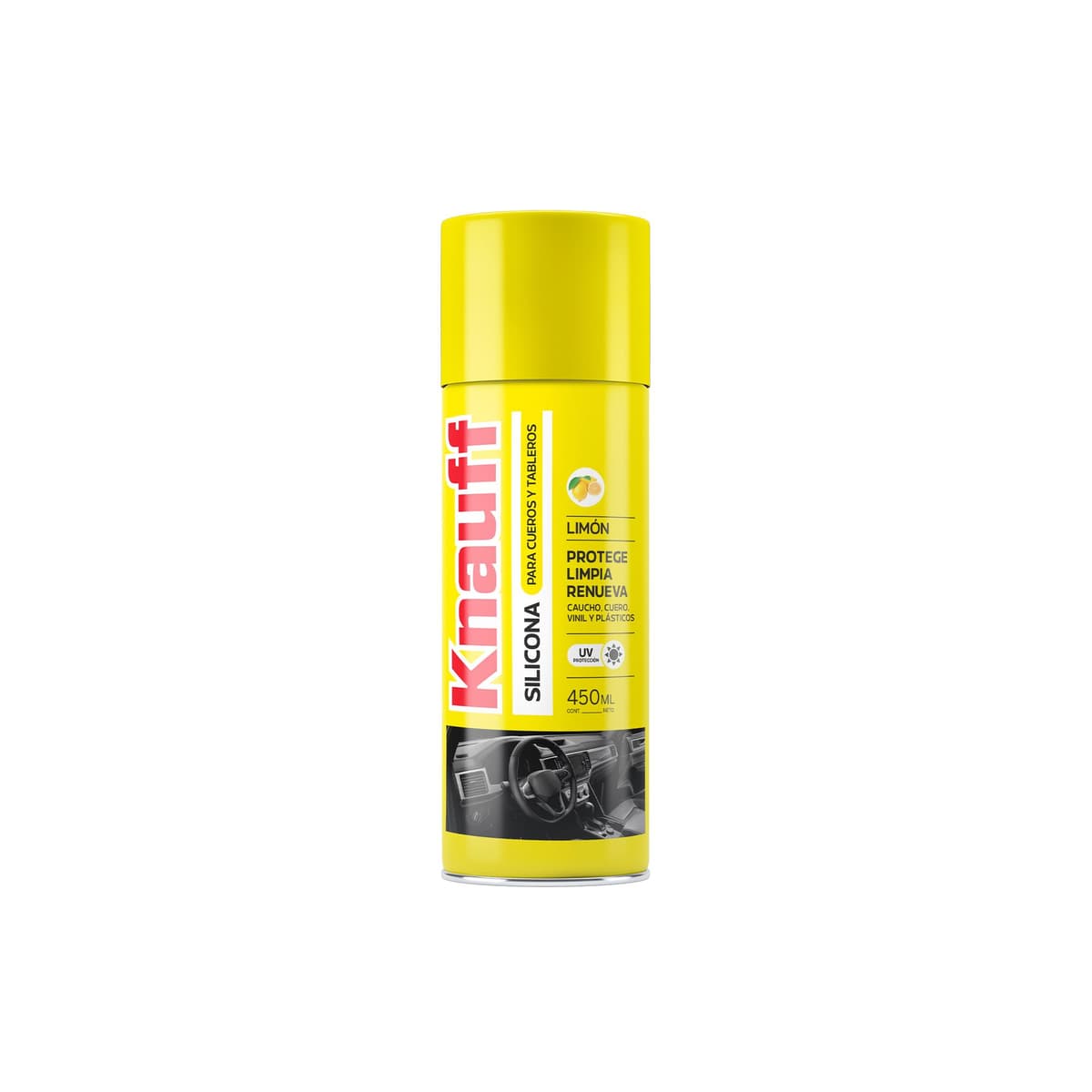 SILICONA P/CUEROS Y TABLEROS LIMON 450ML - KNAUF