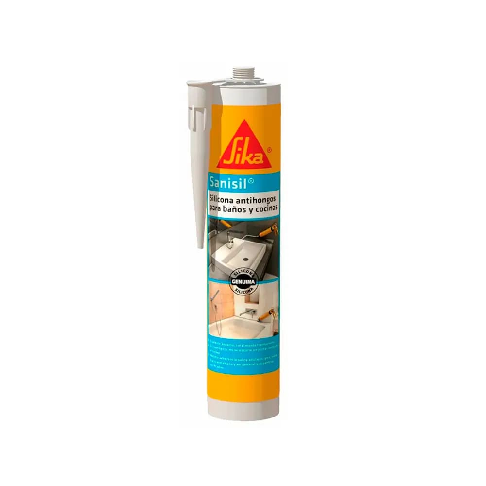 SILICONA SANISIL BLANCO 280ML - SIKA