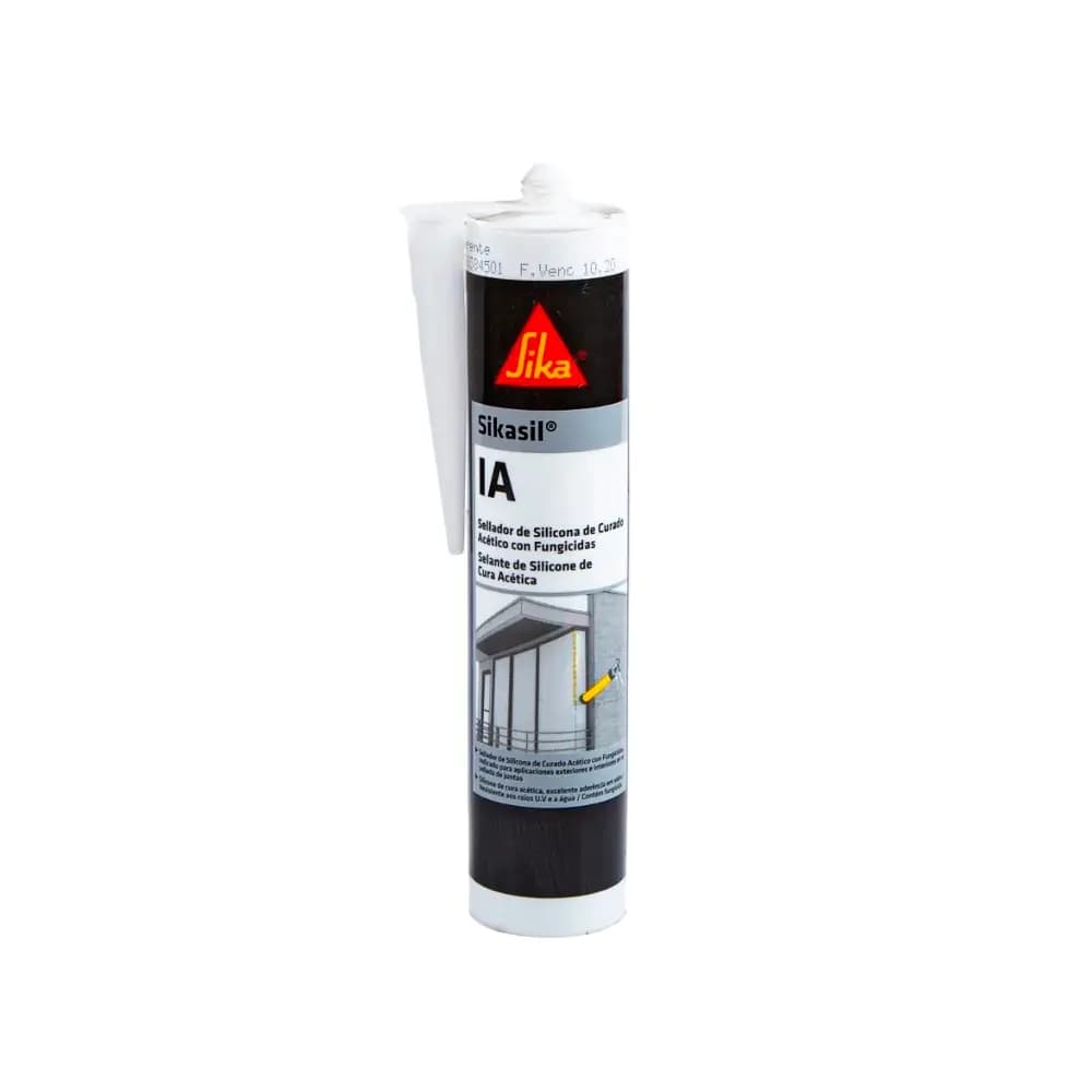 SILICONA SIKASIL IA TRANSPARENTE 280ML - SIKA