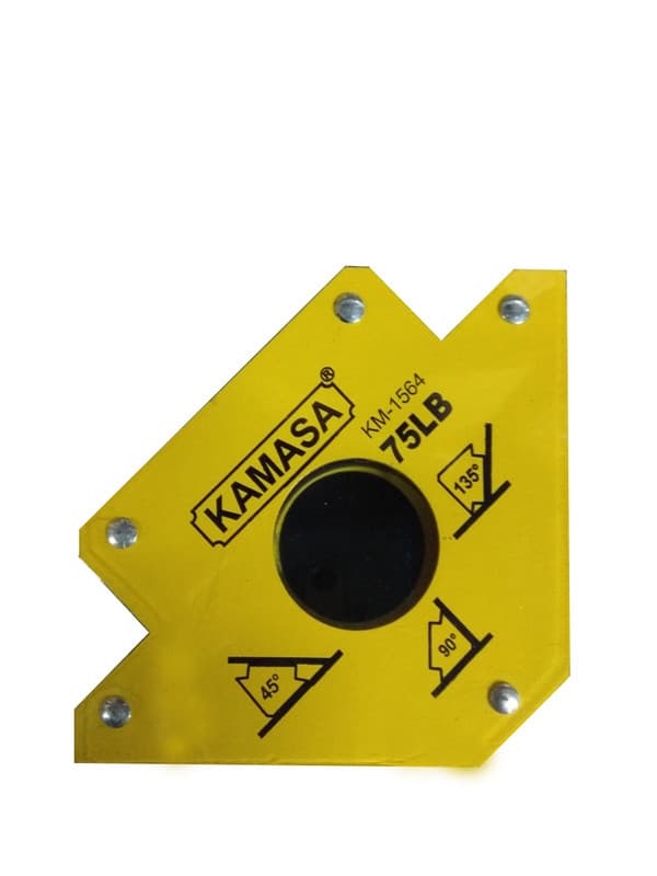 SUJETADOR MAGNETICO P/SOLDAR 75LBS KM-1564 - KAMASA