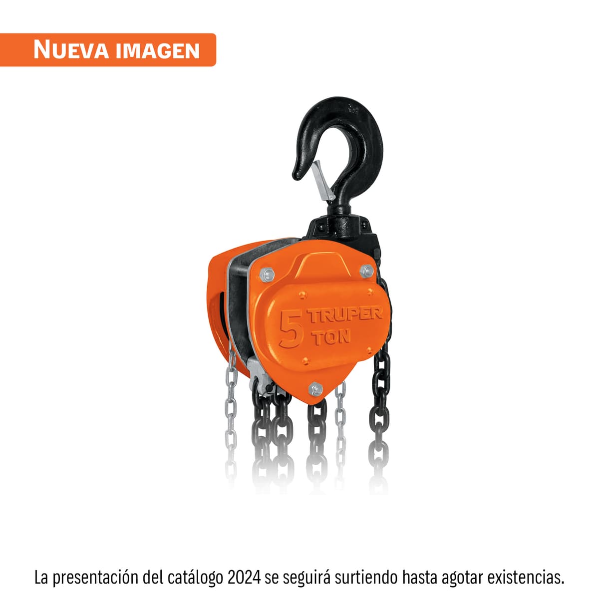TECLE 5 TN DE 3MTS C/CADENA (16828) - TRUPER