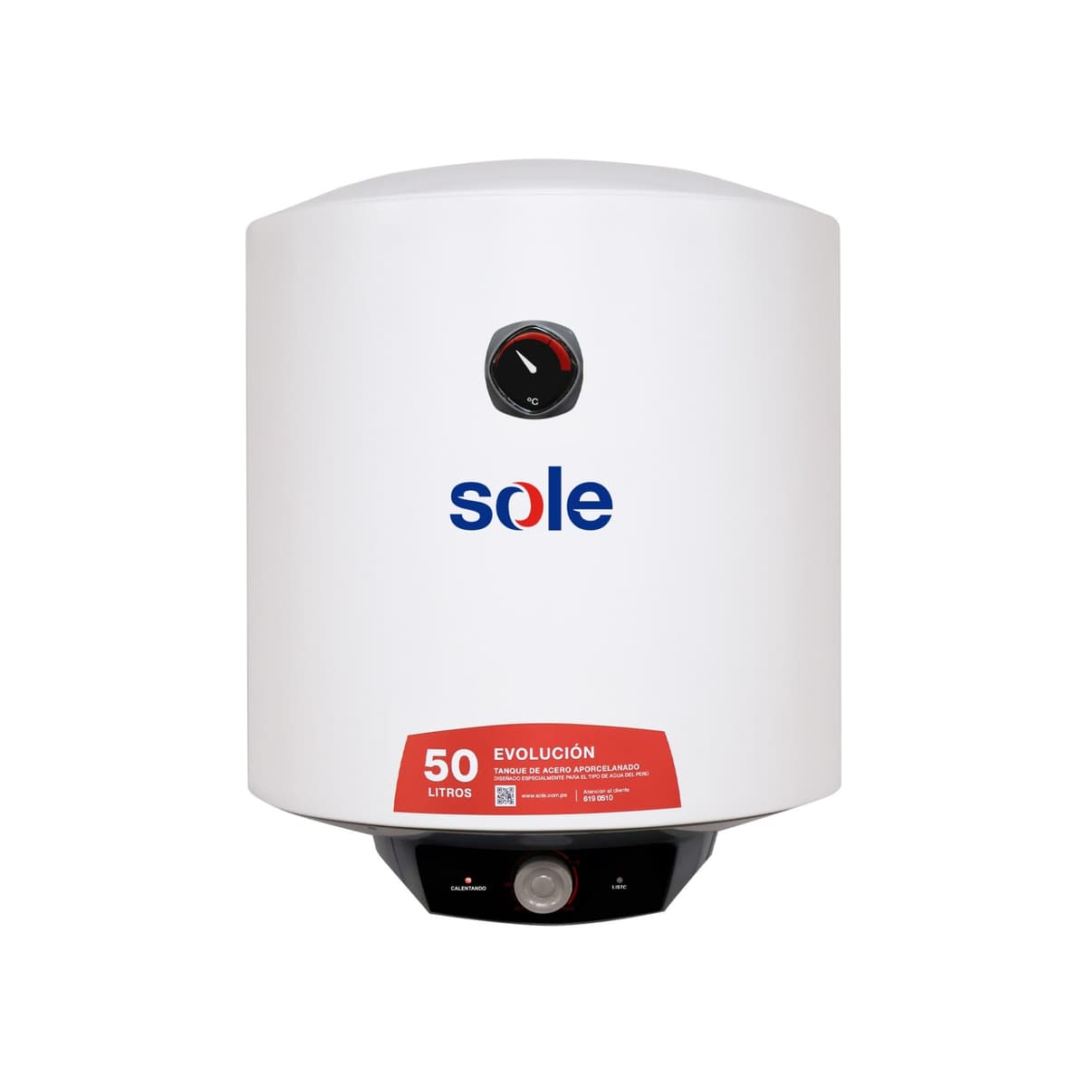 TERMA NUEVA EVOLUCION. 50LTS. VERT.C/ACC.(SOLTEE50C) - SOLE