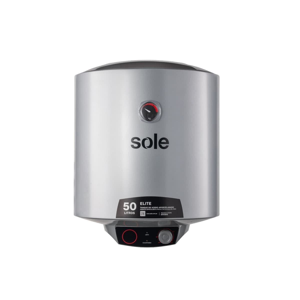 TERMA NUEVO ELITE .50 LTS.VERT.C/ACC. (SOLTEEL50) - SOLE
