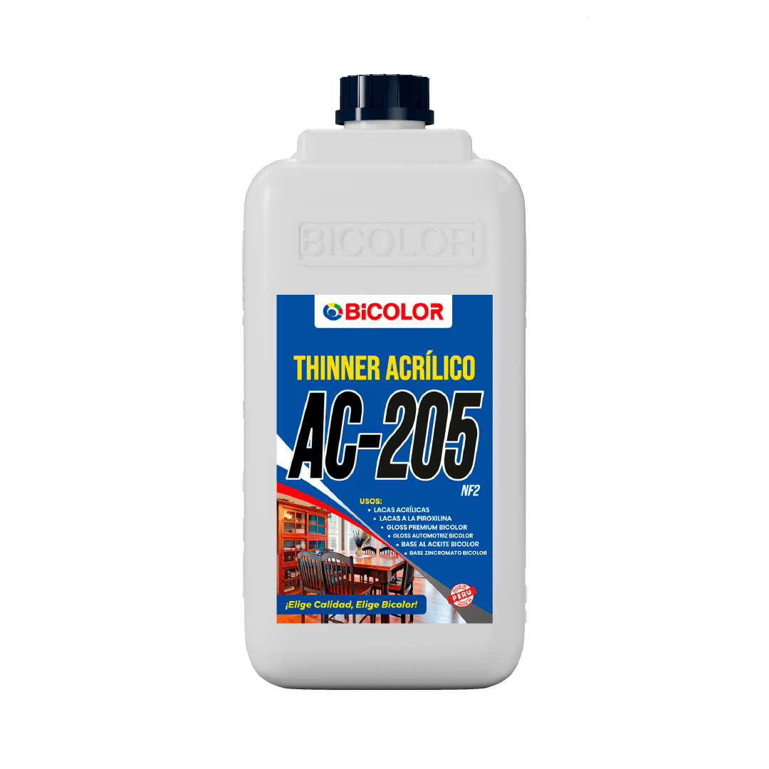 THINER ACRILICO AC-205 NF1 ENV. 2.70LT - BICOLOR