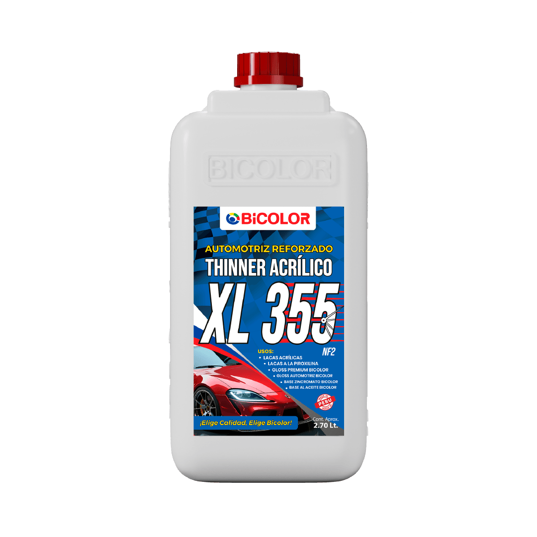 THINER ACRILICO XL-355  2.70LT AUTO.REFO - BICOLOR