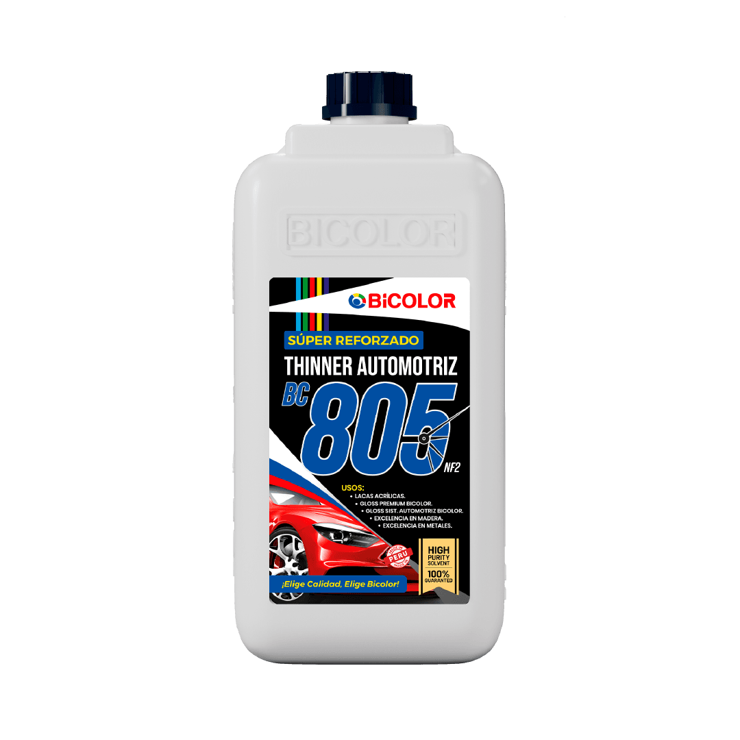 THINER AUTOMOTRIZ BC-805 NF1 3.25L SUPER REF - BICOLOR