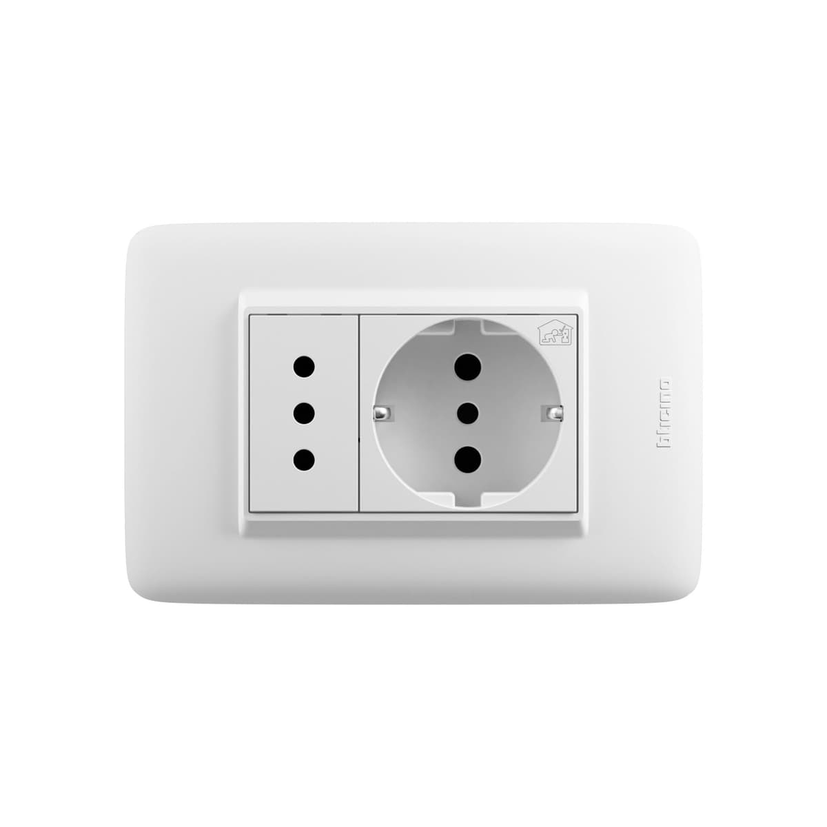 TOMA SCHUKO DOMINO SENCIA AP1243 - TICINO