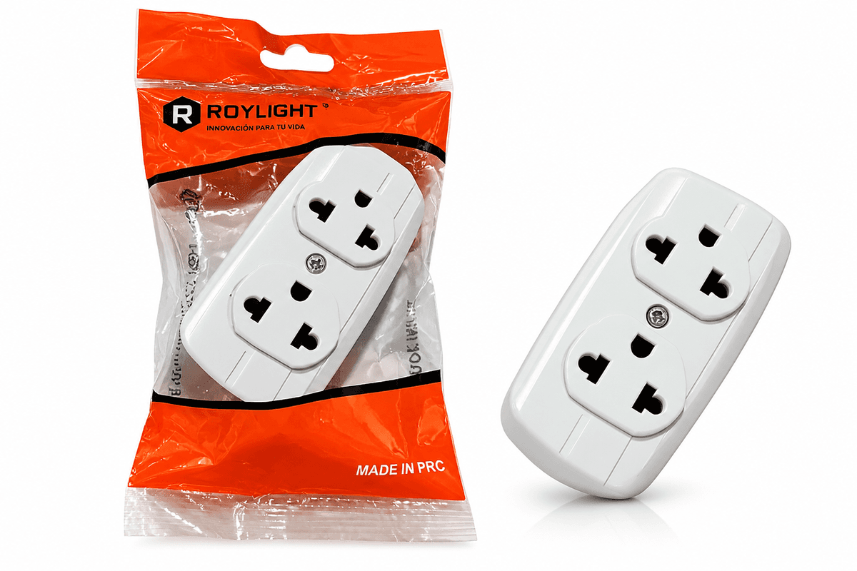 TOMAC. VISIBLE DOBLE UNI.BLANCO C/TIER.(ROY091)- ROYLIGHT