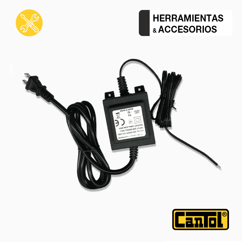TRANSFORMADOR 12V 4AMP. - CANTOL