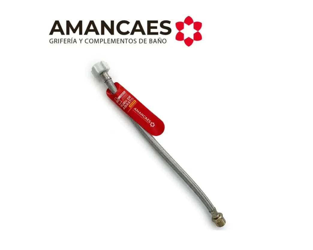 TUBO ABASTO FIBRA TRENZ BCE 1/2" X 7/8" (A26000010) - AMANCAES