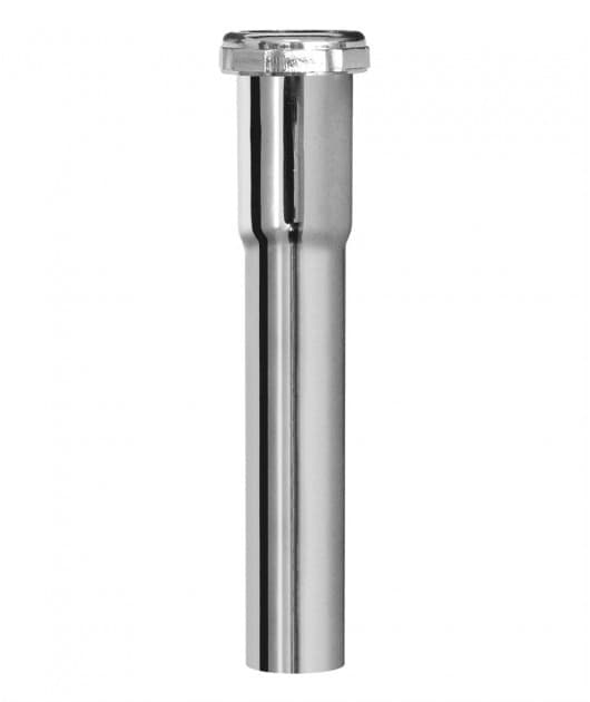 TUBO PROL. CROMO 1 1/4X8" C/ROSCA (MASB177A) - METUSA