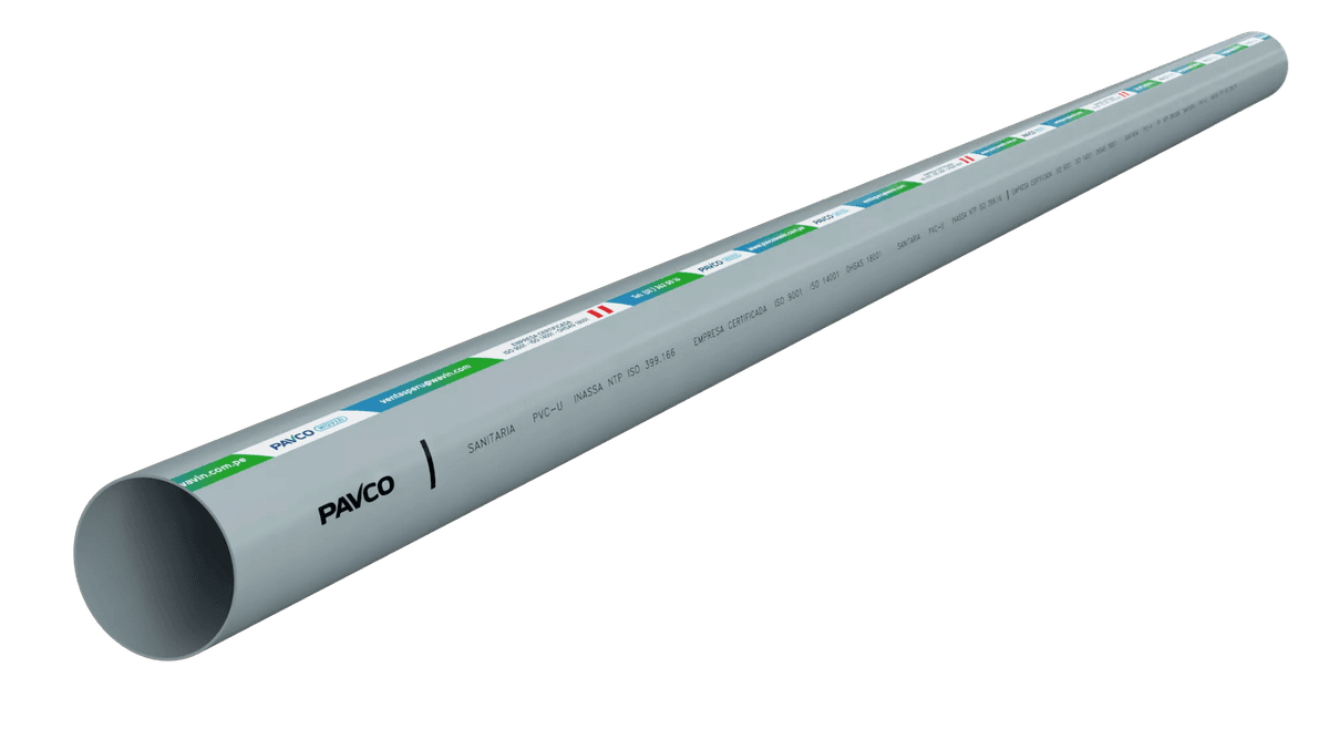 TUBO PVC 4" SAL X 3M - PAVCO