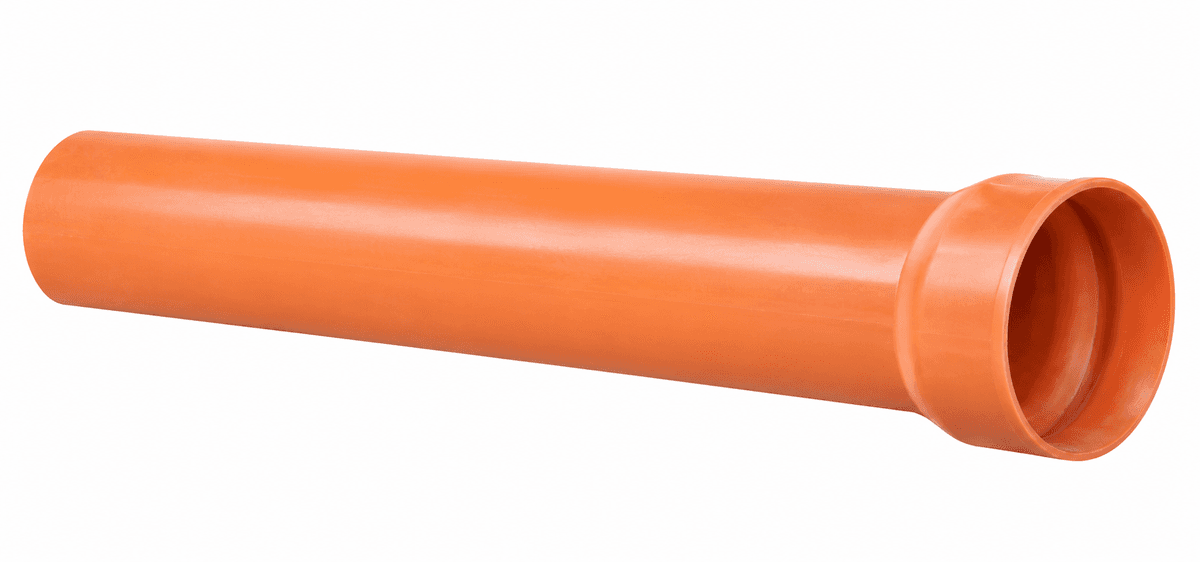 TUBO PVC ISO 200MM S-20(SN 4) X6MTS U/F - EUROTUBO