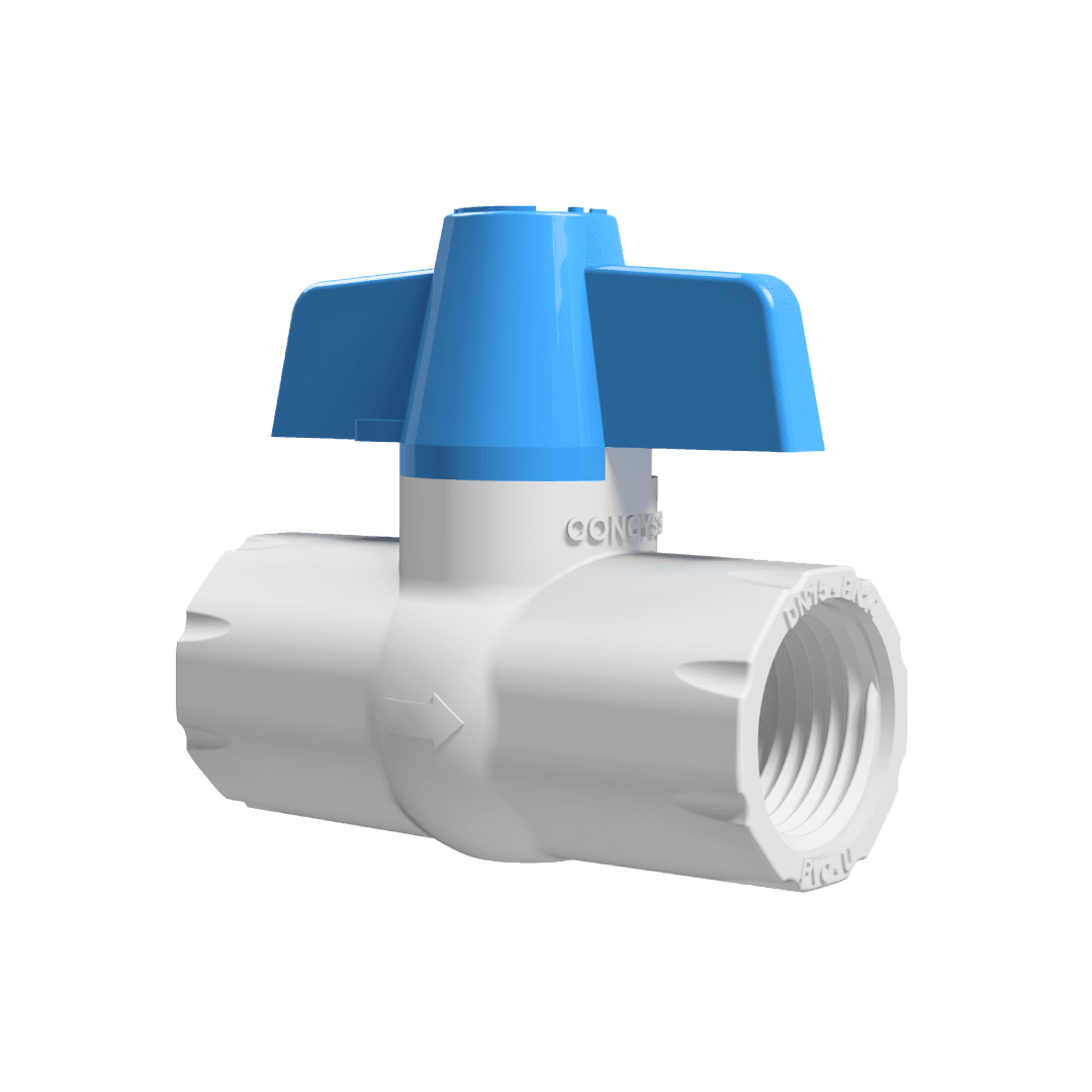 VALVULA 1/2" PVC - CONCYSSA