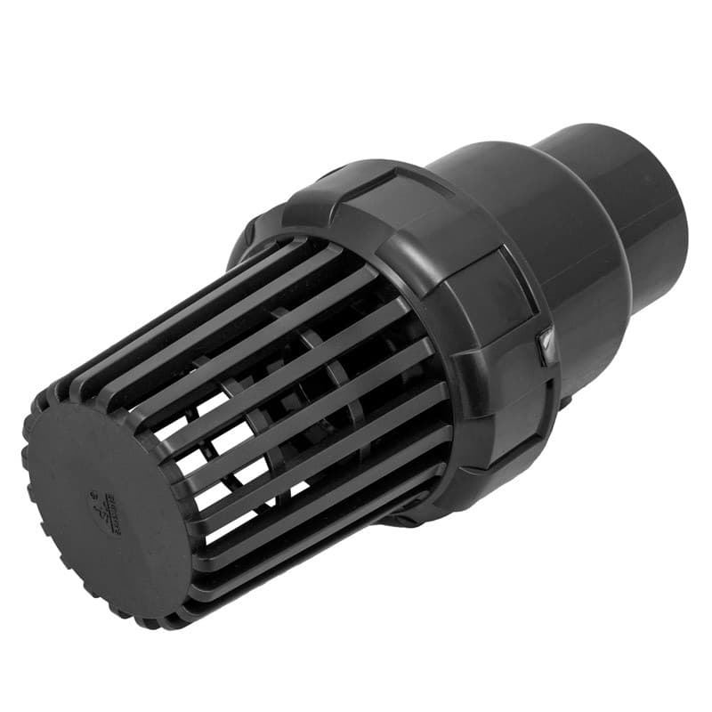 VALVULA CHECK CANASTILLA 1.1/2" PVC - SANKING