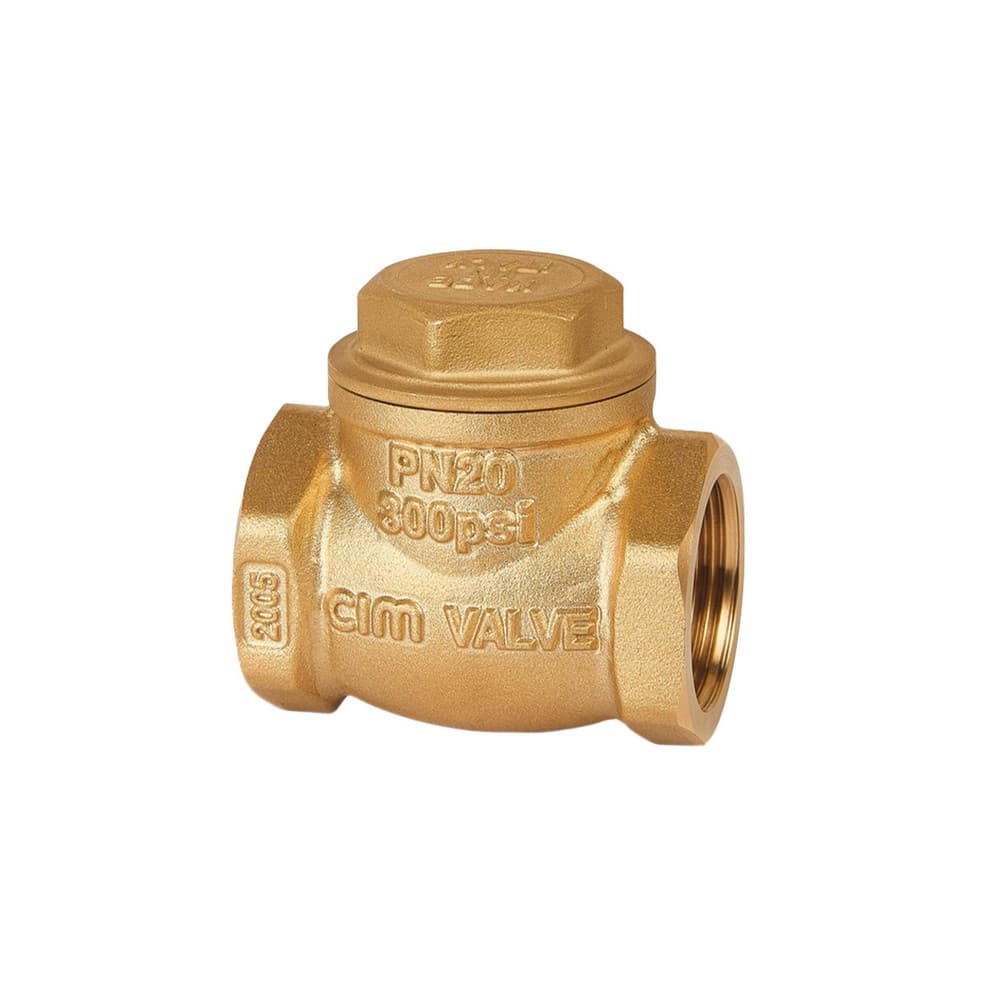 VALVULA CHECK SWING 3" ASTO/GOMA  - CIM