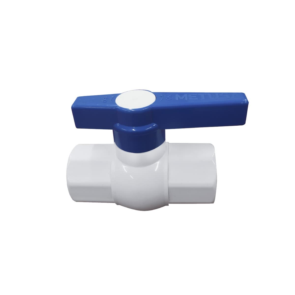 VALVULA ESFERICA 1/2" PVC C/ROSCA MASC123 - METUSA