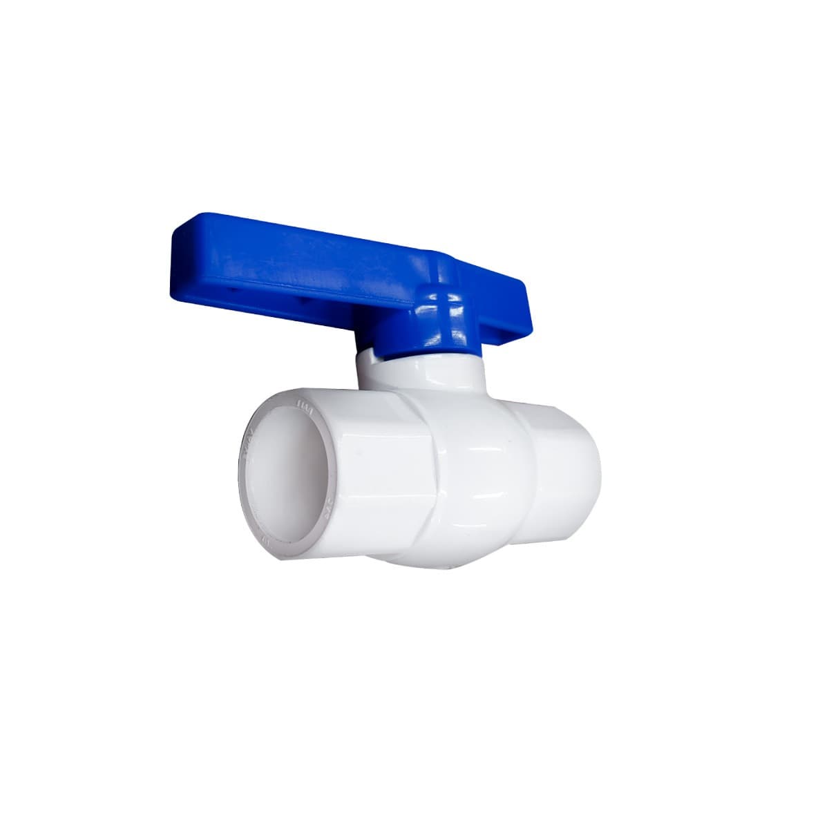 VALVULA ESFERICA 1/2" PVC S/ROSCA MASC128 - METUSA