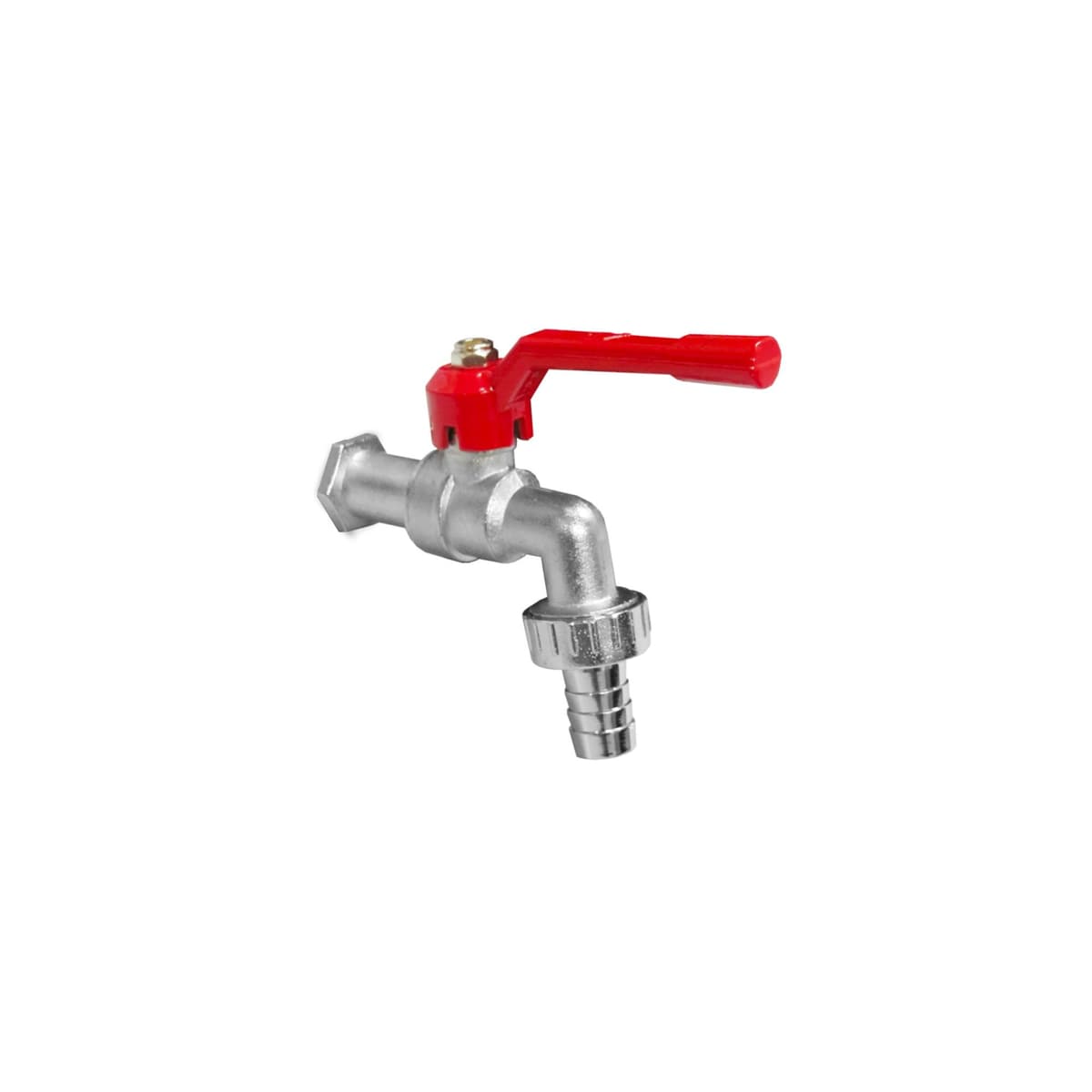 VALVULA JARDINERO 1/2" PESADO M/ROJO (126061) - C&A