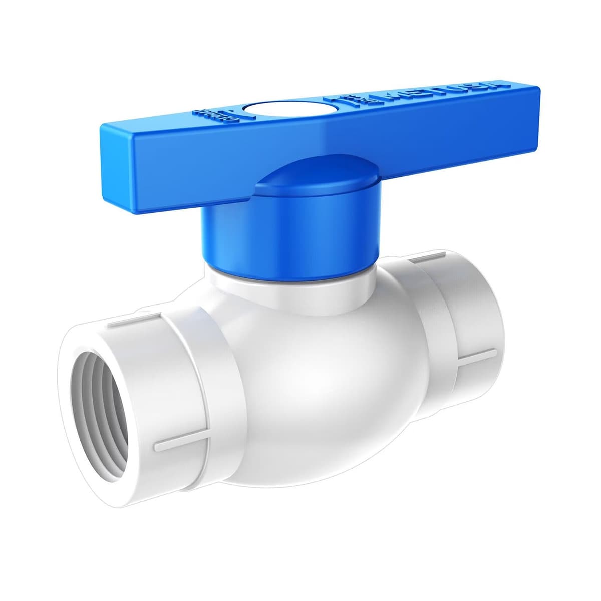 VALVULA PESADA ESFER. 1" PVC C/ROSCA MASC125V2 - METUSA
