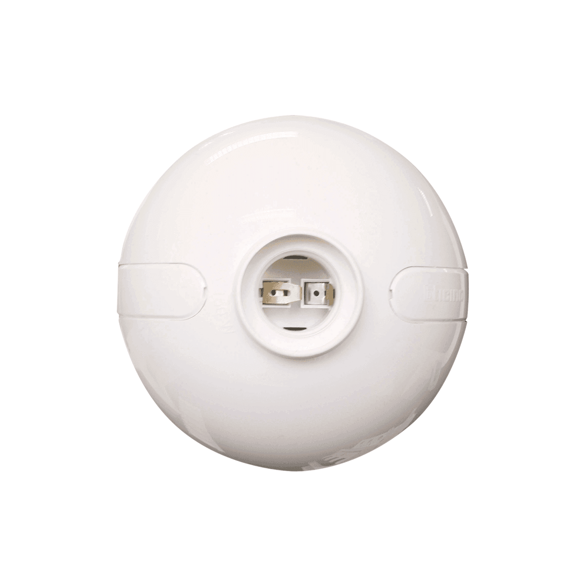 WAL SOCKET 4" OVAL BLANCO  E-27 P21B - TICINO