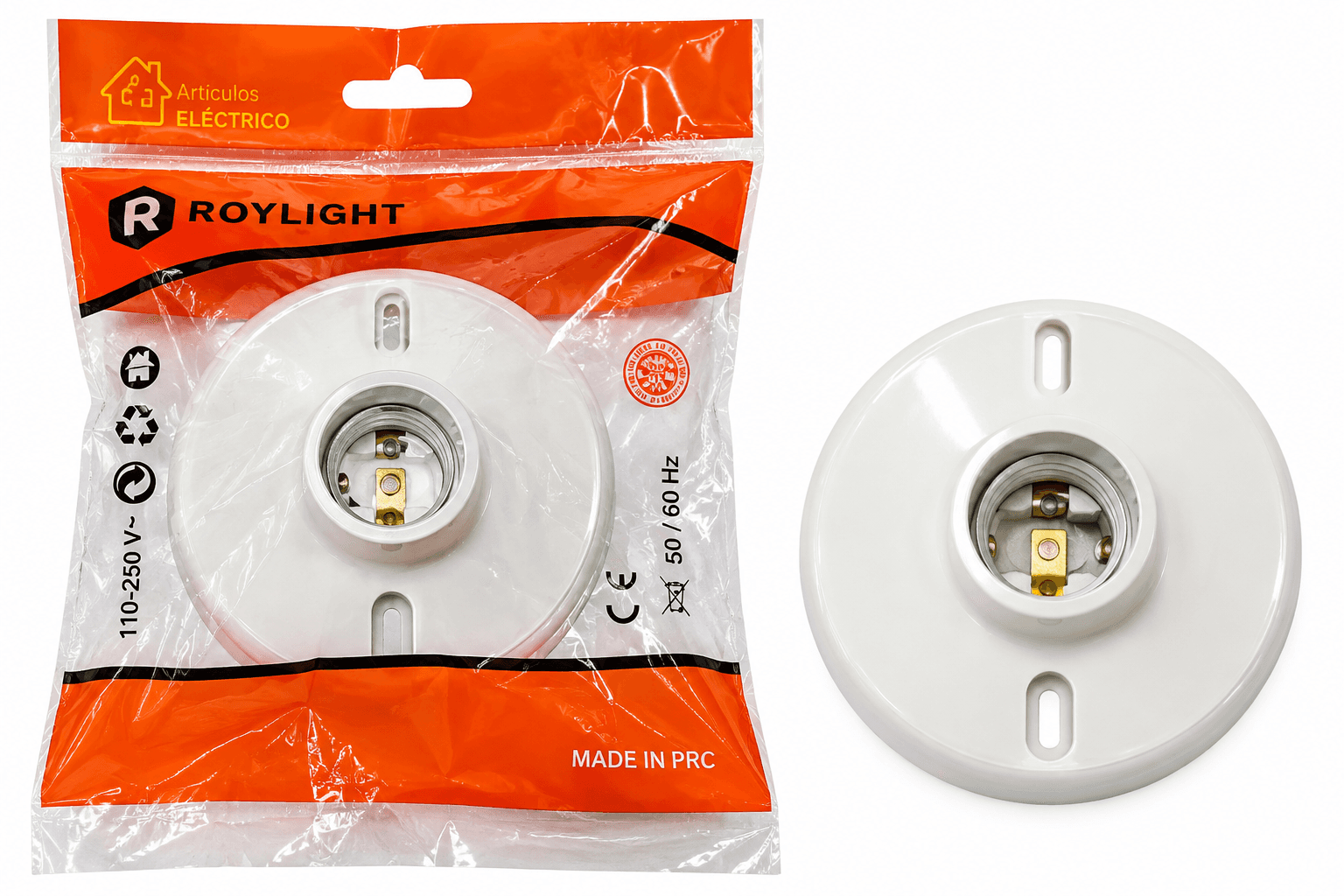 WALL SOCKET CLASICO BLANCO 21NEW (ROY093) - ROYLIGHT
