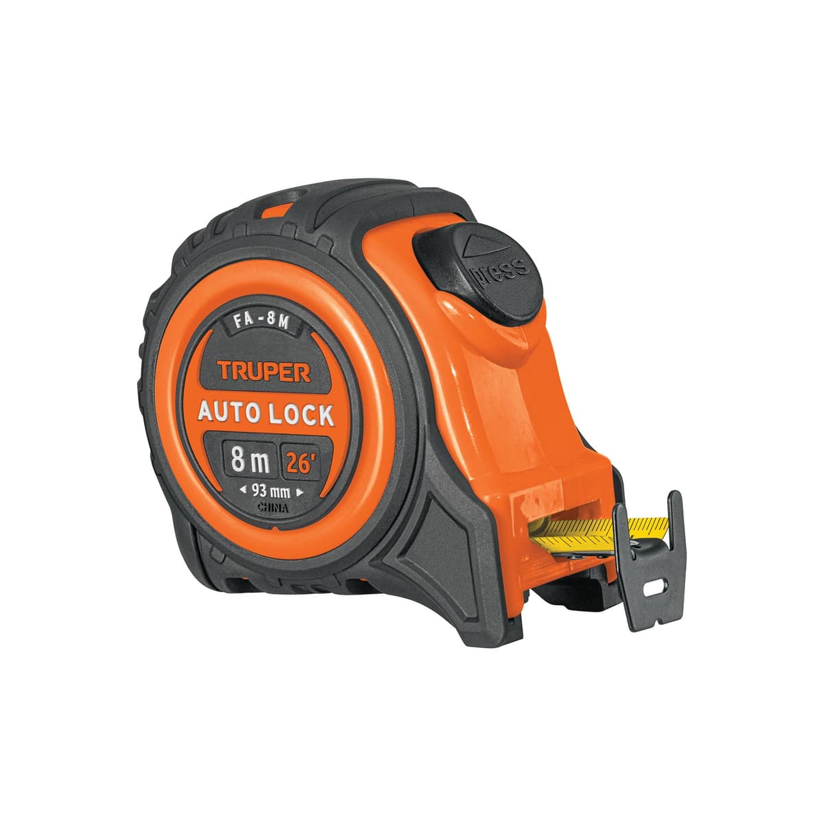 WINCHA AUTO LOCK 8MTS (10749) - TRUPER