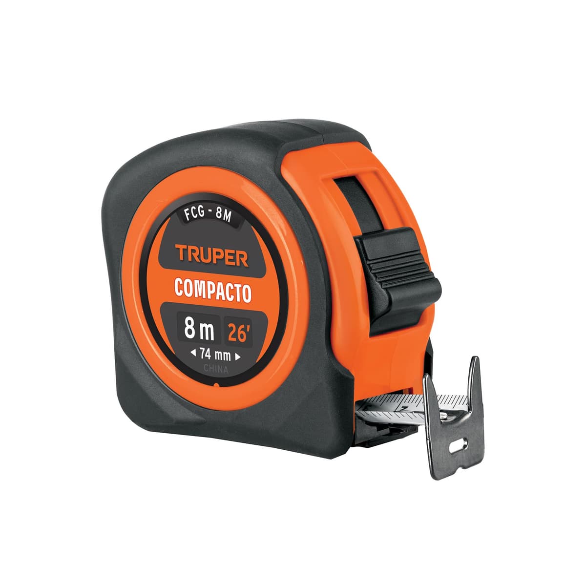 WINCHA CONTRA IMPACTO 8MTS (12774) - TRUPER
