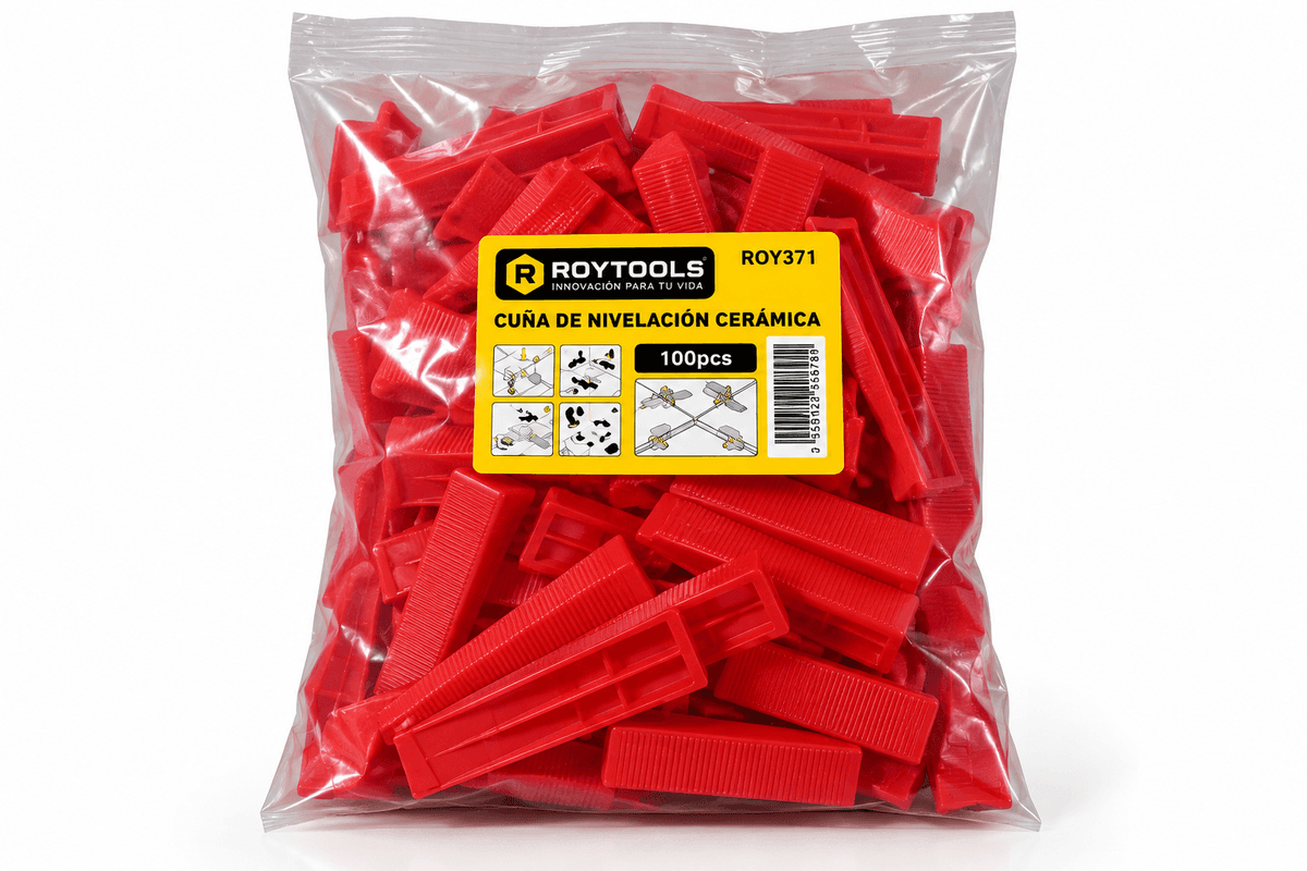 CUÑA DE NIVELACION CERAMICA (100PS ROY371) - ROYTOOLS