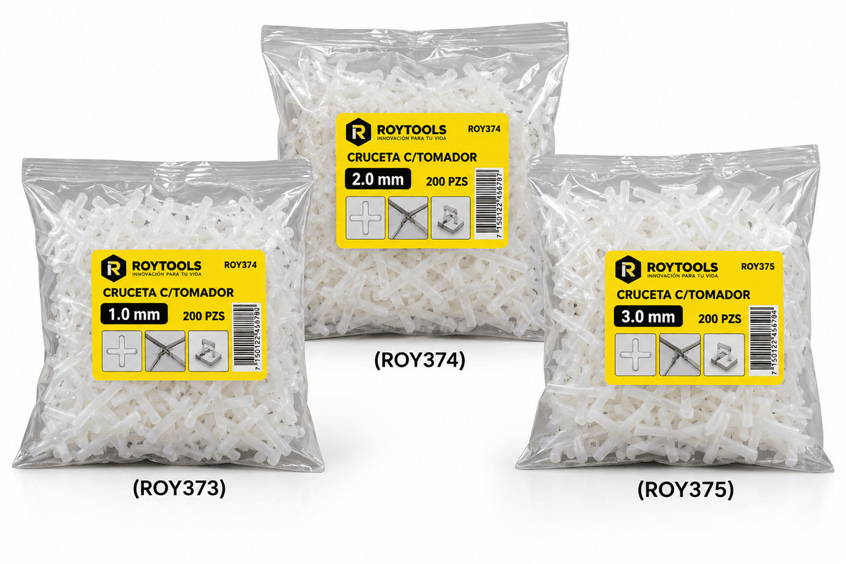 CRUCETA 1MM X200PZAS ROY373- ROYTOOLS