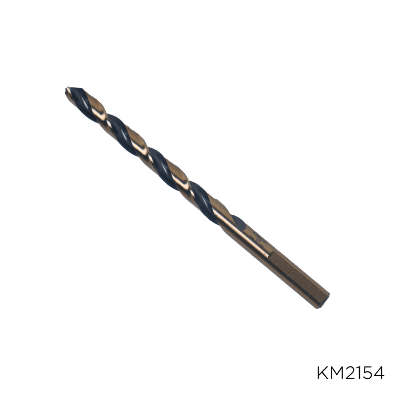 BROCA METAL HSS 1/4" COBALTO 5% (KM-2154) - KAMASA