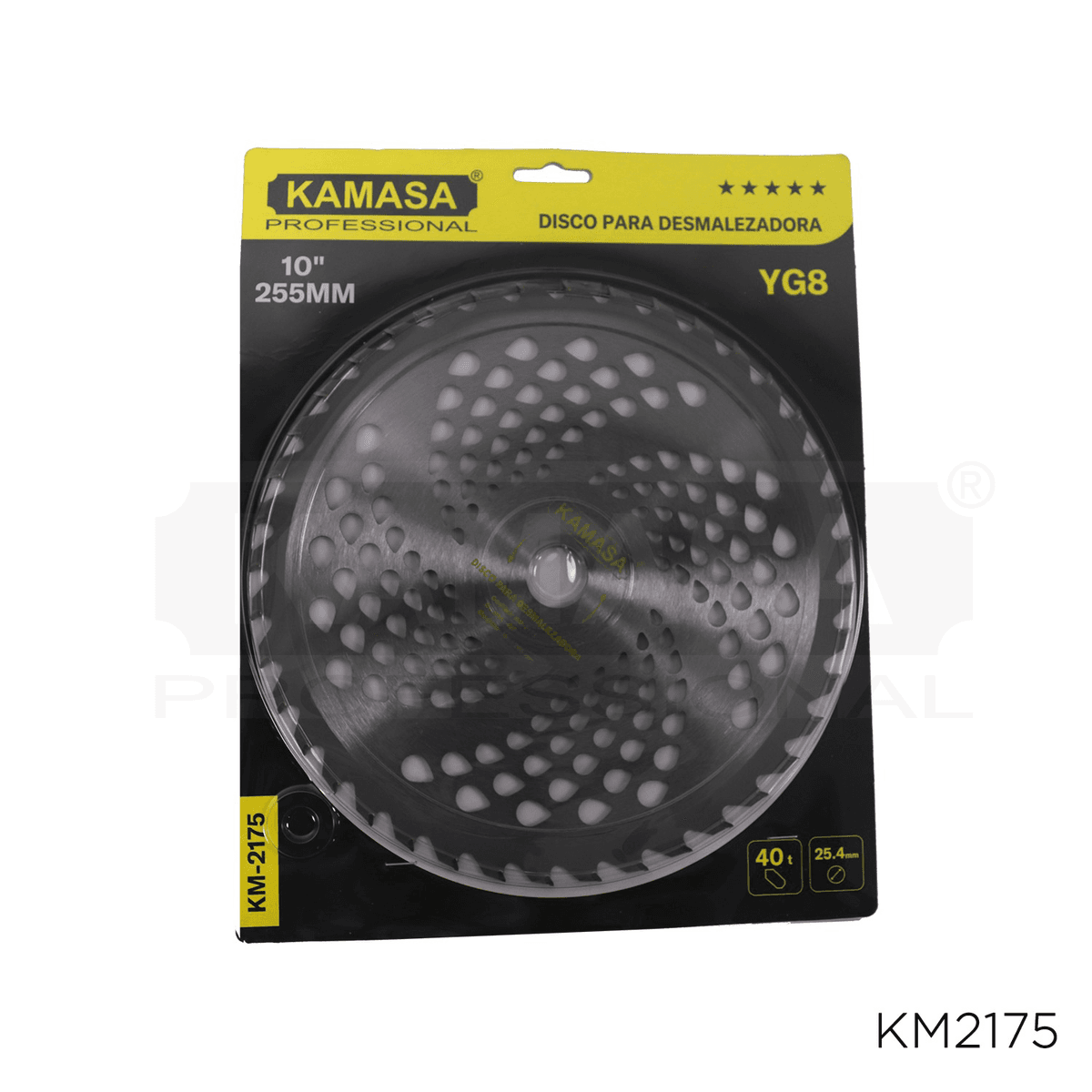 DISCO DESMALEZADORA 10"X1"X40T KM-2175 - KAMASA