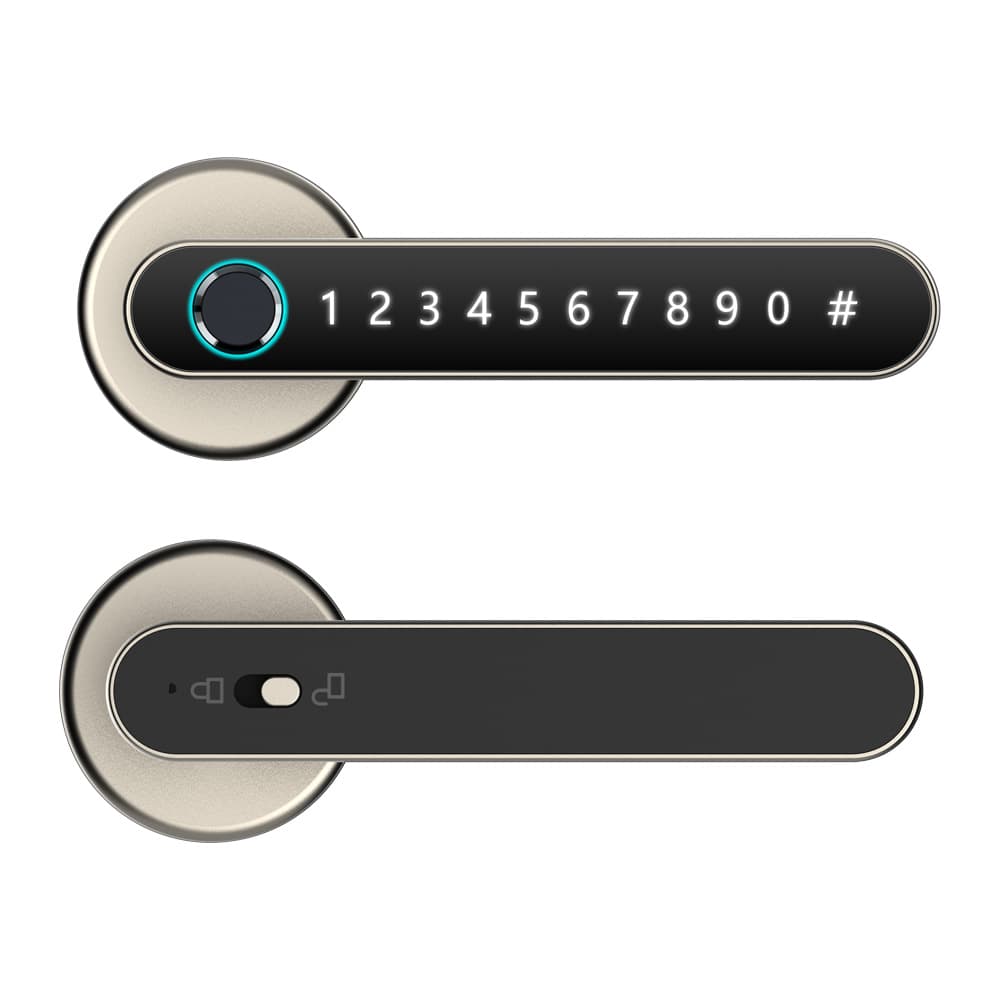 CERRADURA DIGITAL H24 PLATA - TRAVEX