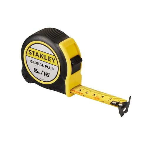 WINCHA GLOBAL PLUS 5MTS X 3/4" BLIS (30-716) - STANLEY