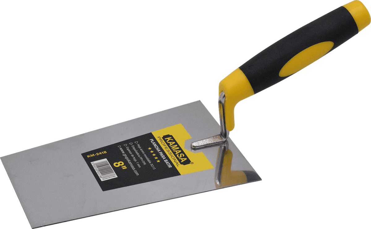PLANCHA DE BATIR 8" M/GOMA KM-2418 - KAMASA