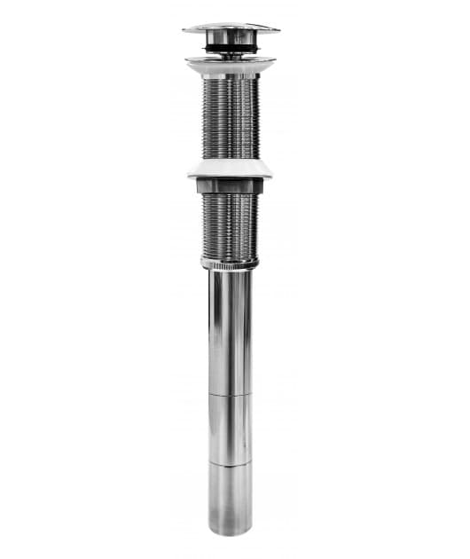 DESAGUE PUSH ULTRAINOX 304 XL 13" S/ROBOSE (MASD002) - METUSA