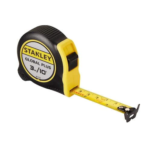 WINCHA GLOBAL PLUS 3MTS X 1/2" BLIS (30-710) - STANLEY