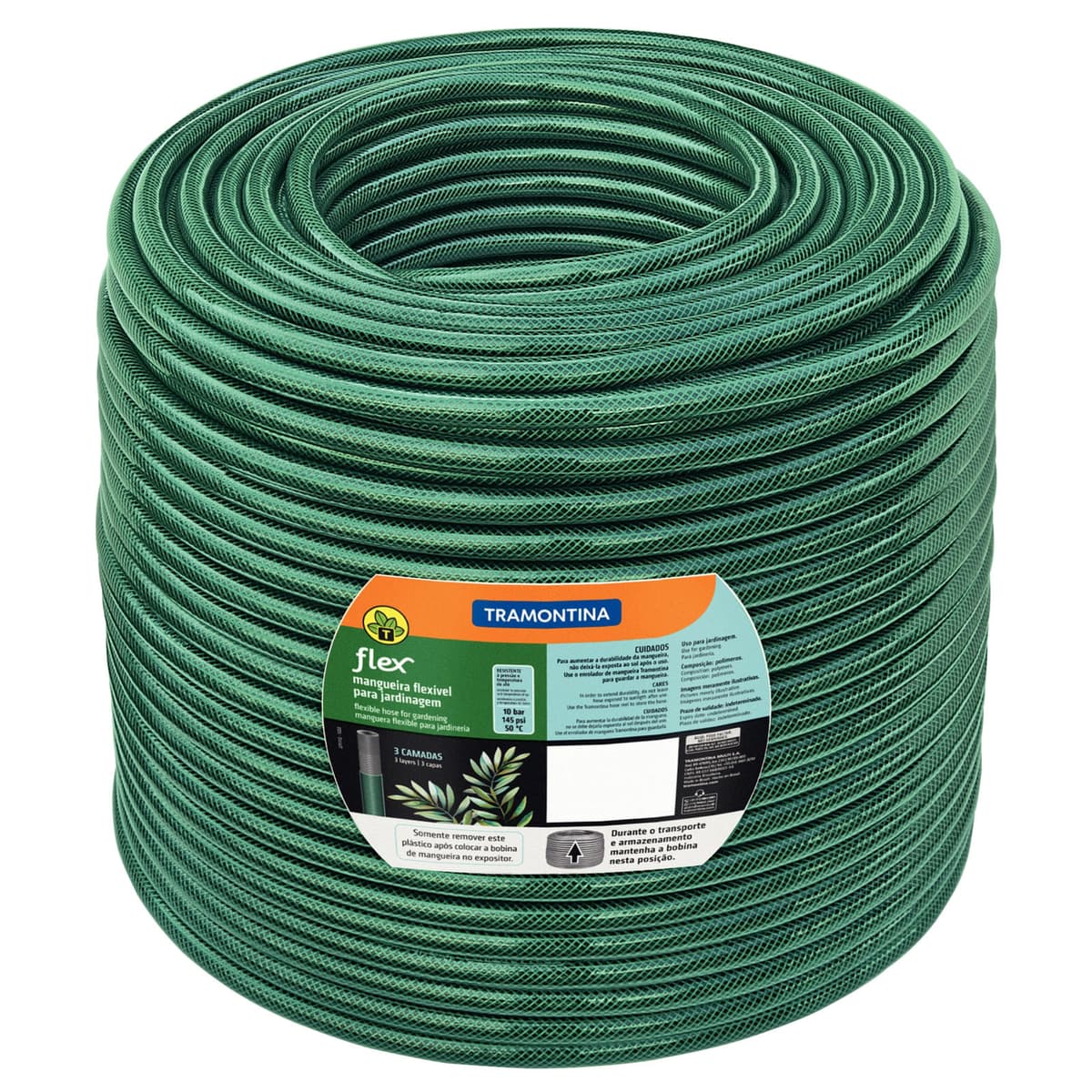 MANGUERA FLEX P/JARDIN 5/8" 50MT 79185/500 - TRAMONTINA