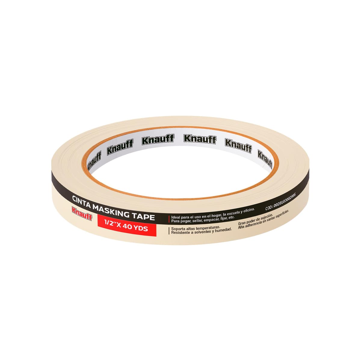 CINTA MASKING 1/2 X 40 YDS - KNAUFF