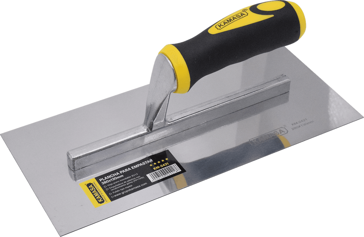 PLANCHA DE EMPASTAR M/GOMA KM-2421 - KAMASA