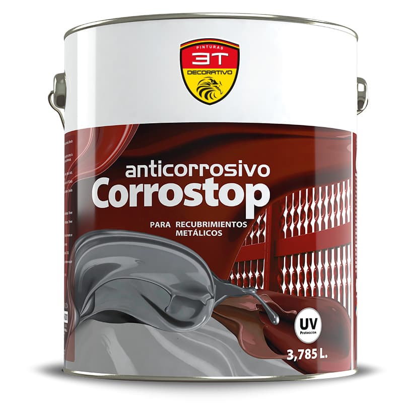 ANTICORROSIVO 3T CORROSTOP GRIS - ANYPSA