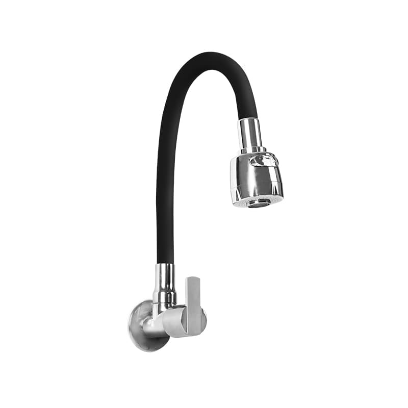 LLAVE LAVADERO PARED BUZIOS NEGRO P/FLEX (GR.02.U.SEL) - ITALGRIF
