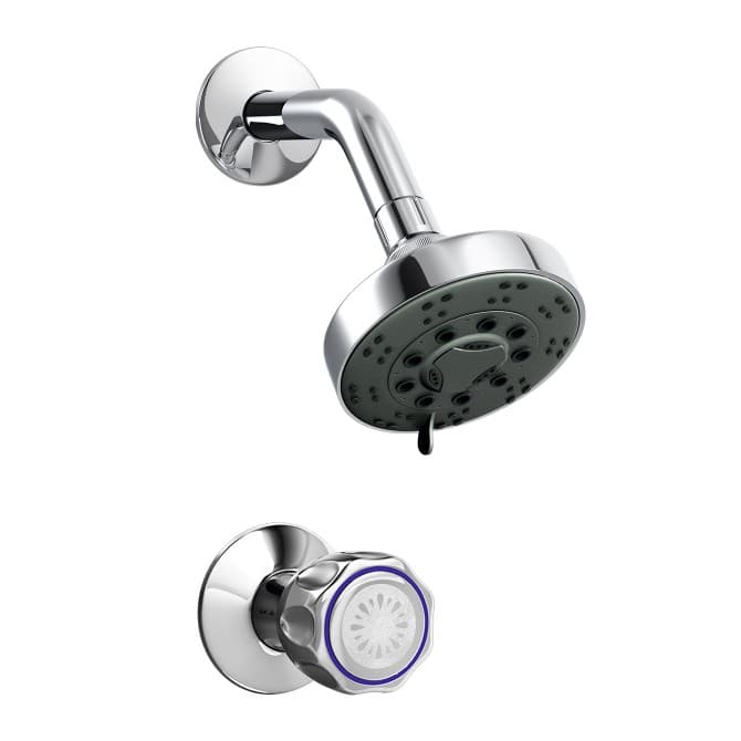 LLAVE DUCHA VALLARTA S/BUZIOS CROMO (GR.70.V.100) - ITALGRIF