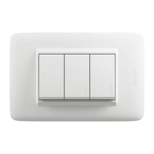 INTERR. TRIPLE DOMINO SENCIA AP1300B - TICINO