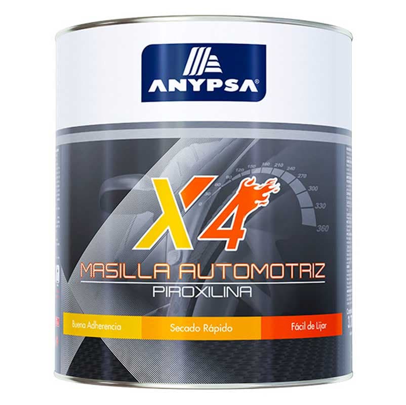 X7 MASILLA PIROXILINA - AUTOMO FINISHES GRIS CLARO - ANYPSA